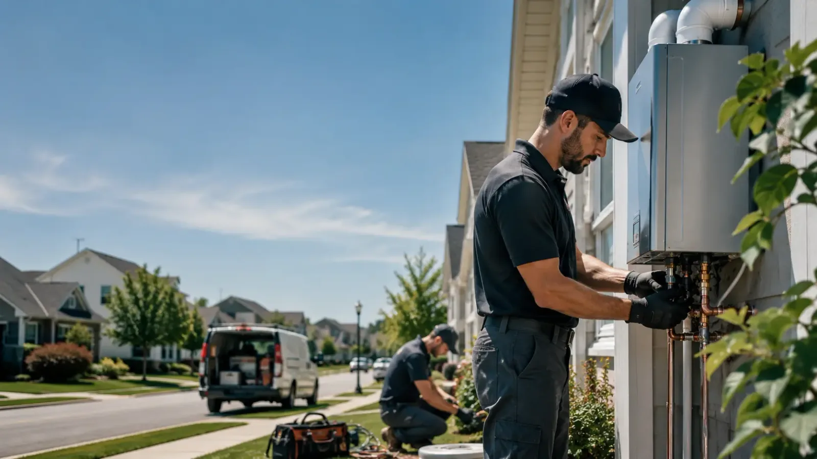 Tankless Water Heater Installation in White, SD